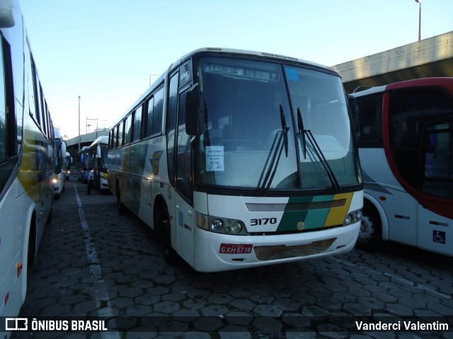 Empresa Gontijo de Transportes 3170 na cidade de Belo Horizonte, Minas Gerais, Brasil, por Vanderci Valentim. Número da foto: #8239501.