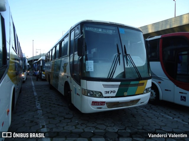 Empresa Gontijo de Transportes 3170 na cidade de Belo Horizonte, Minas Gerais, Brasil, por Vanderci Valentim. ID da foto: 8239501.