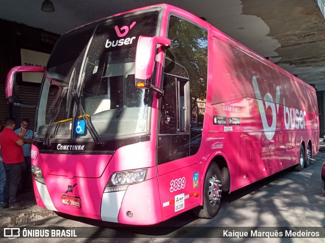 Buser Brasil Tecnologia 3899 na cidade de Belo Horizonte, Minas Gerais, Brasil, por Kaique Marquês Medeiros . ID da foto: 8239527.