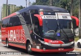 Lirabus 12119 na cidade de Santos, São Paulo, Brasil, por Guilherme Silva. Número da foto: #8240884.