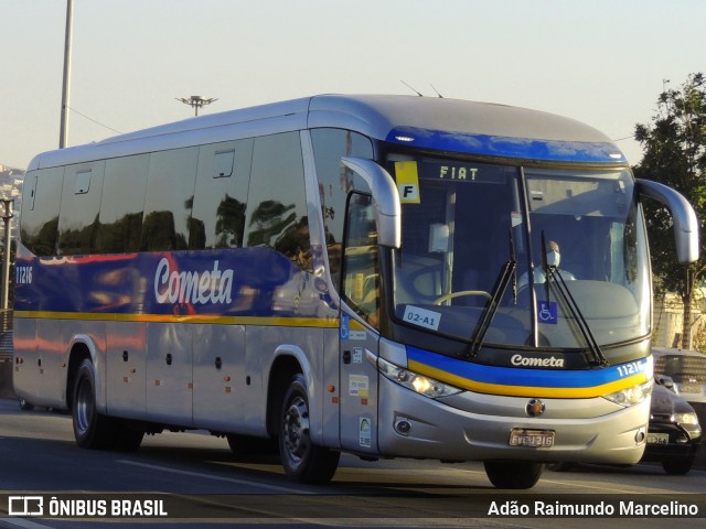 Viação Cometa 11216 na cidade de Belo Horizonte, Minas Gerais, Brasil, por Adão Raimundo Marcelino. Número da foto: #8164254.