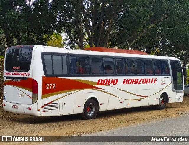 Viação Novo Horizonte 272 na cidade de Muriaé, Minas Gerais, Brasil, por Jessé Fernandes. ID da foto: 8162812.