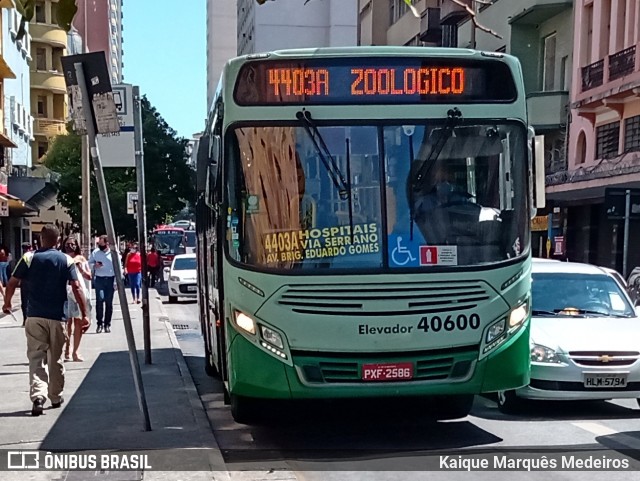 Urca Auto Ônibus 40600 na cidade de Belo Horizonte, Minas Gerais, Brasil, por Kaique Marquês Medeiros . ID da foto: 8163049.