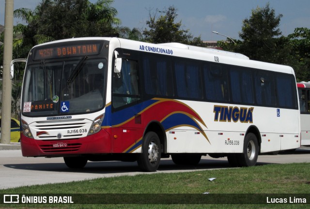 Transportadora Tinguá RJ 156.038 na cidade de Rio de Janeiro, Rio de Janeiro, Brasil, por Lucas Lima. Número da foto: #8164389.