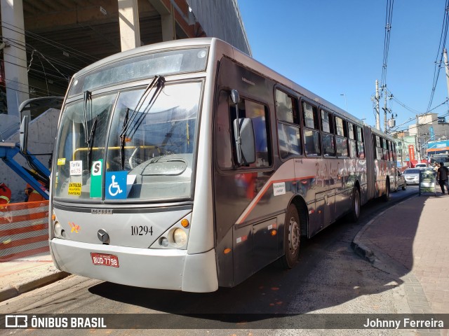 Rápido Campinas 10294 na cidade de Francisco Morato, São Paulo, Brasil, por Johnny Ferreira. ID da foto: 8163593.