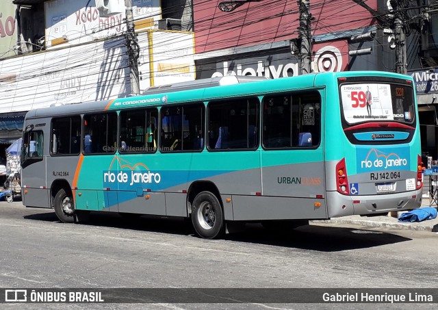 Expresso Rio de Janeiro RJ 142.064 na cidade de São Gonçalo, Rio de Janeiro, Brasil, por Gabriel Henrique Lima. ID da foto: 8162594.