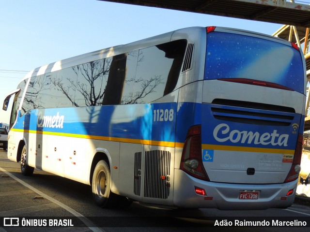 Viação Cometa 11208 na cidade de Belo Horizonte, Minas Gerais, Brasil, por Adão Raimundo Marcelino. Número da foto: #8164235.