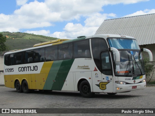 Empresa Gontijo de Transportes 17285 na cidade de Almenara, Minas Gerais, Brasil, por Paulo Sérgio Silva. ID da foto: 8163087.