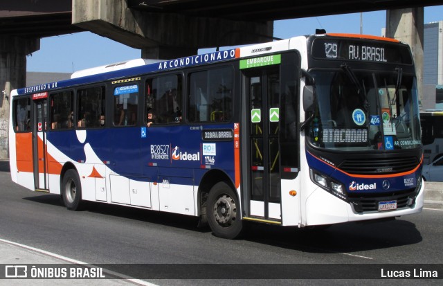 Viação Ideal B28527 na cidade de Rio de Janeiro, Rio de Janeiro, Brasil, por Lucas Lima. ID da foto: 8164408.