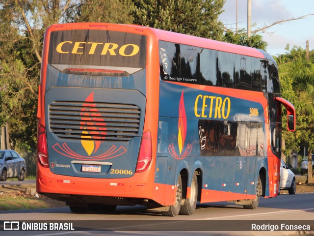Viação Cetro 20006 na cidade de Maceió, Alagoas, Brasil, por Rodrigo Fonseca. Número da foto: #8163369.