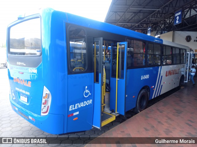 Univale Transportes U-0480 na cidade de Coronel Fabriciano, Minas Gerais, Brasil, por Guilherme Morais. Número da foto: #8163135.
