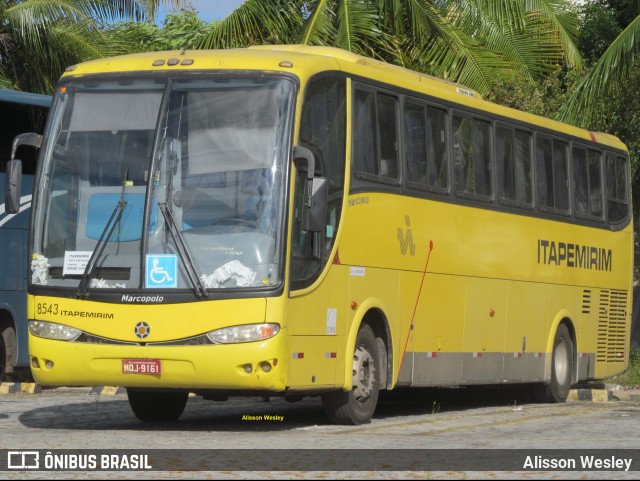 Viação Itapemirim 8543 na cidade de Fortaleza, Ceará, Brasil, por Alisson Wesley. ID da foto: 8162953.