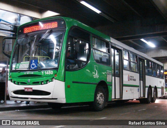 Viação Santa Brígida 1 1480 na cidade de São Paulo, São Paulo, Brasil, por Rafael Santos Silva. ID da foto: 8167392.