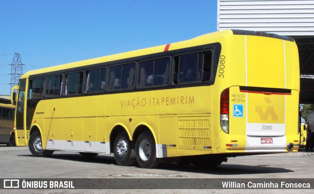 Viação Itapemirim 50080 na cidade de São Paulo, São Paulo, Brasil, por Willian Caminha Fonseca. ID da foto: 8164734.