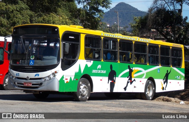 Viação Dedo de Deus 45 na cidade de Teresópolis, Rio de Janeiro, Brasil, por Lucas Lima. Número da foto: #8167125.