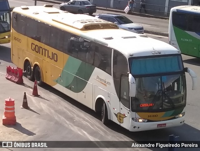 Empresa Gontijo de Transportes 14410 na cidade de Rio de Janeiro, Rio de Janeiro, Brasil, por Alexandre Figueiredo Pereira. ID da foto: 8167151.