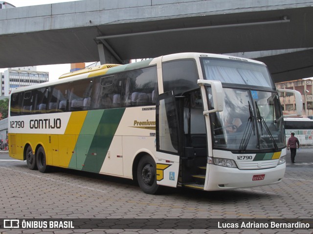 Empresa Gontijo de Transportes 12790 na cidade de Belo Horizonte, Minas Gerais, Brasil, por Lucas Adriano Bernardino. ID da foto: 8165325.