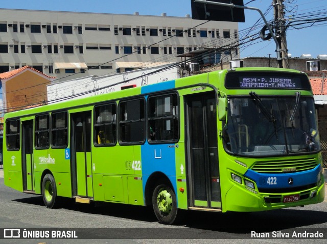Taguatur - Taguatinga Transporte e Turismo 03422 na cidade de Teresina, Piauí, Brasil, por Ruan Silva Andrade. Número da foto: #8164767.