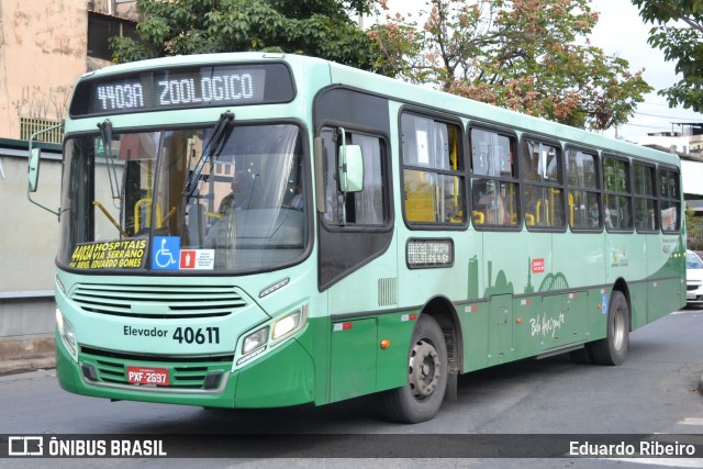 Urca Auto Ônibus 40611 na cidade de Belo Horizonte, Minas Gerais, Brasil, por Eduardo Ribeiro. ID da foto: 8164676.