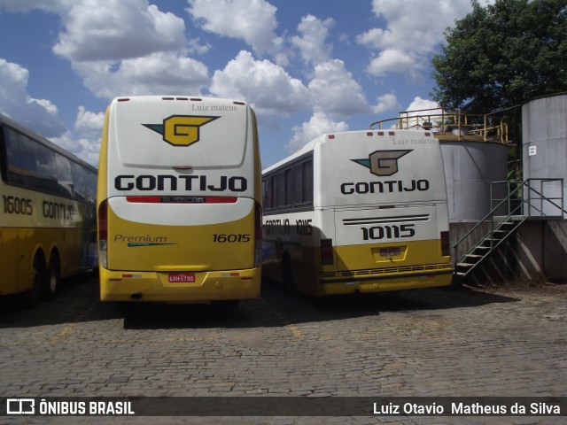 Empresa Gontijo de Transportes 16015 na cidade de Belo Horizonte, Minas Gerais, Brasil, por Luiz Otavio Matheus da Silva. ID da foto: 8166389.