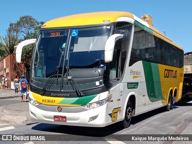 Empresa Gontijo de Transportes 19360 na cidade de Belo Horizonte, Minas Gerais, Brasil, por Kaique Marquês Medeiros . Número da foto: #8164695.