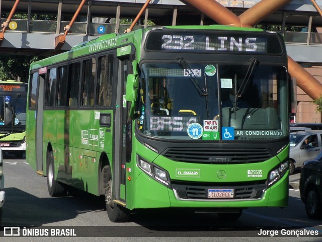 Rodoviária Âncora Matias B25535 na cidade de Rio de Janeiro, Rio de Janeiro, Brasil, por Jorge Gonçalves. Número da foto: #8165875.