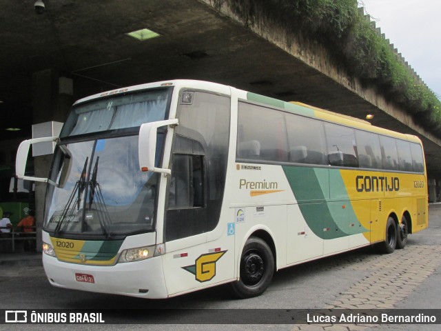 Empresa Gontijo de Transportes 12020 na cidade de Belo Horizonte, Minas Gerais, Brasil, por Lucas Adriano Bernardino. ID da foto: 8165268.