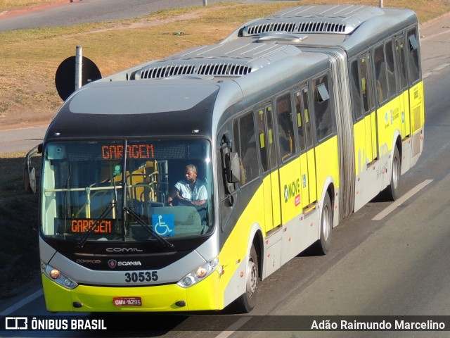 Bettania Ônibus 30535 na cidade de Belo Horizonte, Minas Gerais, Brasil, por Adão Raimundo Marcelino. ID da foto: 8170280.