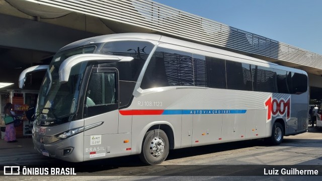 Auto Viação 1001 RJ 108.1123 na cidade de Rio de Janeiro, Rio de Janeiro, Brasil, por Luiz Guilherme. Número da foto: #8167834.
