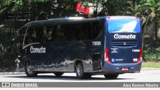 Viação Cometa 719506 na cidade de Taubaté, São Paulo, Brasil, por Alex Ramos Ribeiro. ID da foto: 8170106.