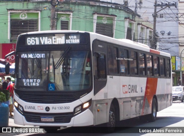 Evanil Transportes e Turismo RJ 132.061 na cidade de Nova Iguaçu, Rio de Janeiro, Brasil, por Lucas Alves Ferreira. ID da foto: 8169116.