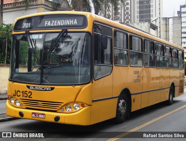 Auto Viação Água Verde JC152 na cidade de Curitiba, Paraná, Brasil, por Rafael Santos Silva. ID da foto: 8167587.