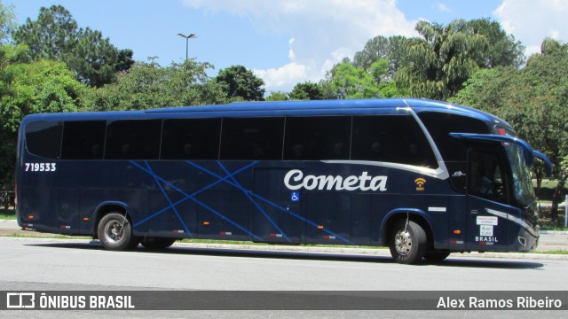 Viação Cometa 719533 na cidade de Taubaté, São Paulo, Brasil, por Alex Ramos Ribeiro. Número da foto: #8170202.