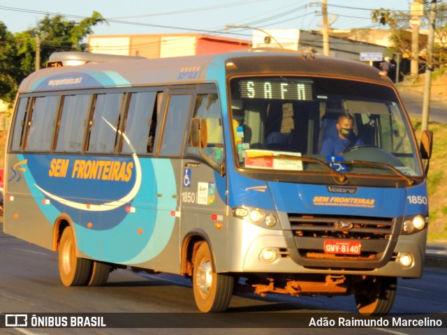 Sem Fronteiras Turismo 1850 na cidade de Belo Horizonte, Minas Gerais, Brasil, por Adão Raimundo Marcelino. Número da foto: #8170680.