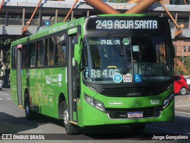 Rodoviária Âncora Matias B25546 na cidade de Rio de Janeiro, Rio de Janeiro, Brasil, por Jorge Gonçalves. ID da foto: 8170181.