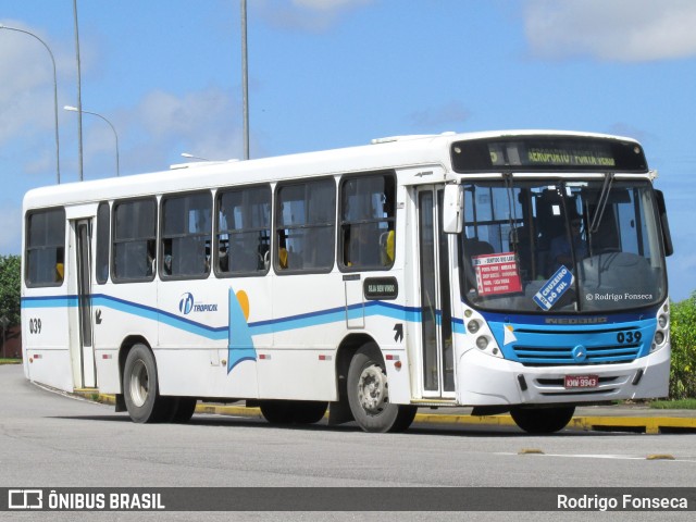 Transporte Tropical 039 na cidade de Rio Largo, Alagoas, Brasil, por Rodrigo Fonseca. ID da foto: 8169345.