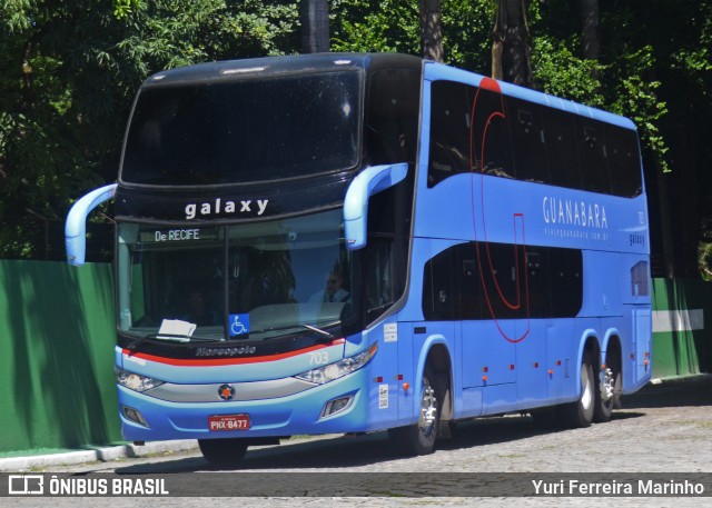 Expresso Guanabara 703 na cidade de Fortaleza, Ceará, Brasil, por Yuri Ferreira Marinho. ID da foto: 8167942.