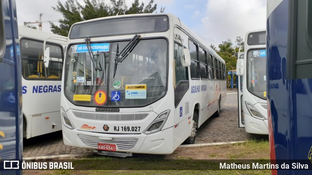 Viação Agulhas Negras RJ 169.027 na cidade de Volta Redonda, Rio de Janeiro, Brasil, por Matheus Martins da Silva. Número da foto: #8169347.