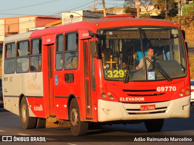 Viação Santa Edwiges 69770 na cidade de Belo Horizonte, Minas Gerais, Brasil, por Adão Raimundo Marcelino. Número da foto: #8170599.