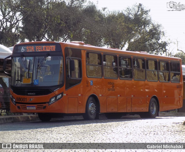 Auto Viação Mercês MI001 na cidade de Curitiba, Paraná, Brasil, por Gabriel Michalski. ID da foto: 8167521.