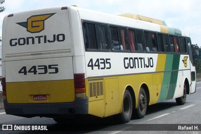 Empresa Gontijo de Transportes 4435 na cidade de Piraí, Rio de Janeiro, Brasil, por Rafael H.. ID da foto: 8169337.