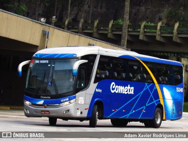 Viação Cometa 13248 na cidade de Santos, São Paulo, Brasil, por Adam Xavier Rodrigues Lima. ID da foto: 8168455.