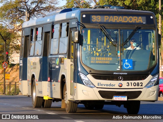 Coletivos São Lucas 31082 na cidade de Belo Horizonte, Minas Gerais, Brasil, por Adão Raimundo Marcelino. Número da foto: #8170215.