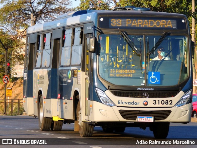 Coletivos São Lucas 31082 na cidade de Belo Horizonte, Minas Gerais, Brasil, por Adão Raimundo Marcelino. ID da foto: 8170215.