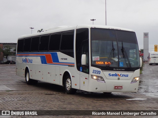 VUSC - Viação União Santa Cruz 2220 na cidade de Santa Cruz do Sul, Rio Grande do Sul, Brasil, por Ricardo Manoel Limberger Carvalho. ID da foto: 8171042.