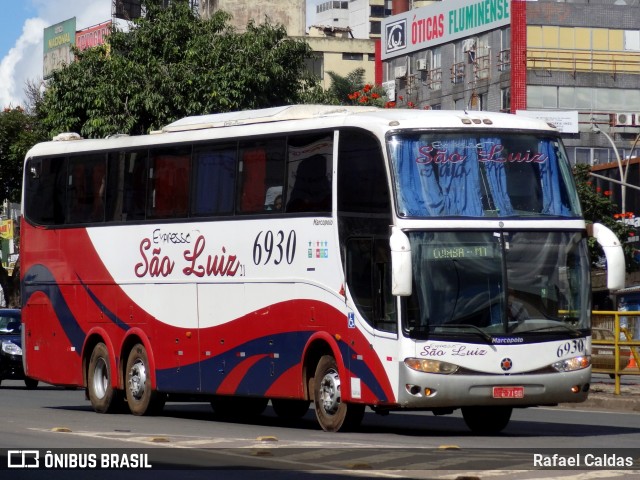 Expresso São Luiz 6930 na cidade de Brasília, Distrito Federal, Brasil, por Rafael Caldas. ID da foto: 8171463.