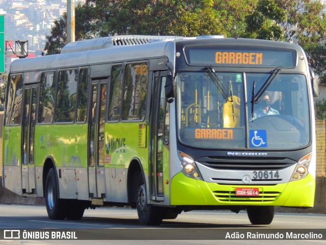Bettania Ônibus 30614 na cidade de Belo Horizonte, Minas Gerais, Brasil, por Adão Raimundo Marcelino. Número da foto: #8173594.