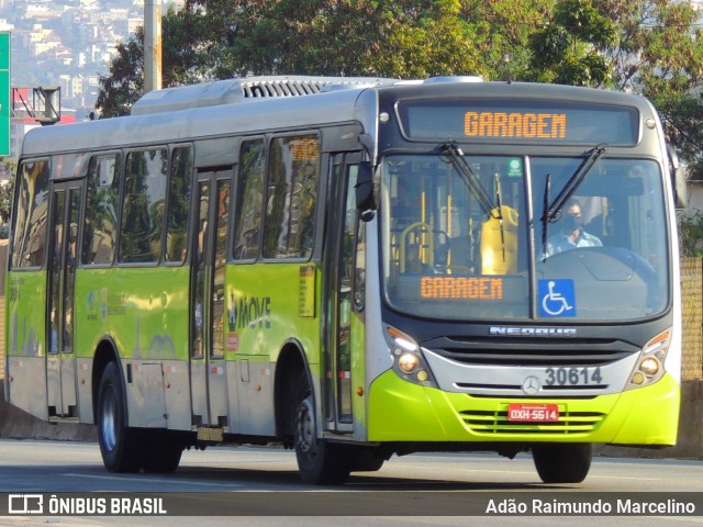 Bettania Ônibus 30614 na cidade de Belo Horizonte, Minas Gerais, Brasil, por Adão Raimundo Marcelino. ID da foto: 8173594.