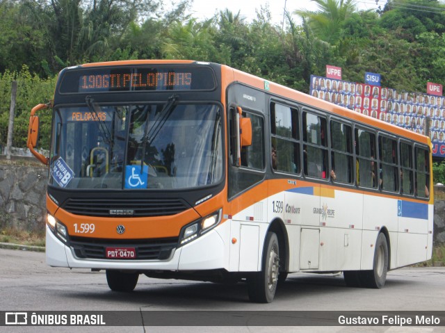 Itamaracá Transportes 1.599 na cidade de Paulista, Pernambuco, Brasil, por Gustavo Felipe Melo. Número da foto: #8173860.
