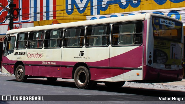 Transportes São Luiz AM-32609 na cidade de Belém, Pará, Brasil, por Victor Hugo. Número da foto: #8173696.